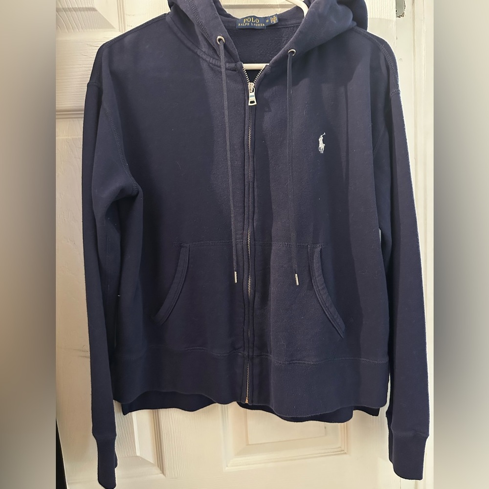 Navy Polo Ralph Lauren Zip-up Jacket!